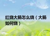 红烧大肠怎么烧（大肠如何烧）