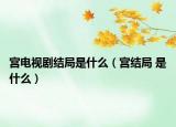 宫电视剧结局是什么（宫结局 是什么）