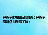 弹药专家刷图技能加点（弹药专家加点 别学错了哟）