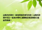山楂丹参荷叶一起泡茶的作用与功效（山楂丹参荷叶可以一起泡水喝吗 消脂降压有效预防心脑血管疾病）