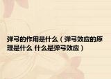 弹弓的作用是什么（弹弓效应的原理是什么 什么是弹弓效应）