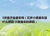 5岁孩子会晕车吗（五岁小孩晕车是什么原因 小孩晕车的原因）