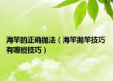 海竿的正确抛法（海竿抛竿技巧 有哪些技巧）