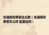 龙湖西府原著业主群（龙湖西府原著怎么样 配套如何）