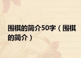 围棋的简介50字（围棋的简介）