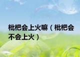 枇杷会上火嘛（枇杷会不会上火）