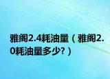 雅阁2.4耗油量（雅阁2.0耗油量多少?）