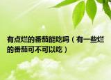 有点烂的番茄能吃吗（有一些烂的番茄可不可以吃）