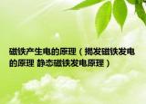 磁铁产生电的原理（揭发磁铁发电的原理 静态磁铁发电原理）