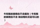 牛和猴的属相合不合朋友（牛和猴的属相合不合 融洽相处还是可以的）