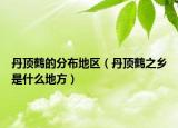 丹顶鹤的分布地区（丹顶鹤之乡是什么地方）