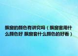 飘窗的颜色有讲究吗（飘窗套用什么颜色好 飘窗套什么颜色的好看）