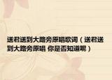 送君送到大路旁原唱歌词（送君送到大路旁原唱 你是否知道呢）