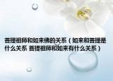 菩提祖师和如来佛的关系（如来和菩提是什么关系 菩提祖师和如来有什么关系）