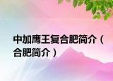 中加鹰王复合肥简介（合肥简介）