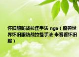 怀旧服防战拉怪手法 nga（魔兽世界怀旧服防战拉怪手法 来看看怀旧服）