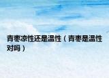 青枣凉性还是温性（青枣是温性对吗）