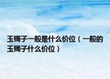玉镯子一般是什么价位（一般的玉镯子什么价位）