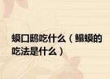 蟆口鸱吃什么（鳎蟆的吃法是什么）