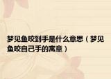 梦见鱼咬到手是什么意思（梦见鱼咬自己手的寓意）