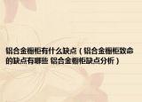 铝合金橱柜有什么缺点（铝合金橱柜致命的缺点有哪些 铝合金橱柜缺点分析）