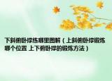 下斜俯卧撑练哪里图解（上斜俯卧撑锻炼哪个位置 上下俯卧撑的锻炼方法）