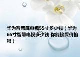 华为智慧屏电视55寸多少钱（华为65寸智慧电视多少钱 你能接受价格吗）