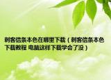 刺客信条本色在哪里下载（刺客信条本色下载教程 电脑这样下载学会了没）