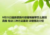 9月21日最新更新内容缅甸翡翠怎么鉴别真假 有这三种方法鉴别 详细情况介绍
