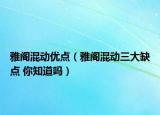 雅阁混动优点（雅阁混动三大缺点 你知道吗）