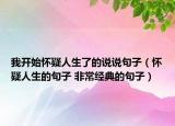 我开始怀疑人生了的说说句子（怀疑人生的句子 非常经典的句子）