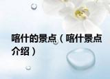 喀什的景点（喀什景点介绍）