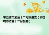 哪些城市适合十二月旅游去（哪些城市适合十二月旅游）
