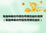 瑜伽伸展动作锻炼有哪些益处视频（瑜伽伸展动作锻炼有哪些益处）