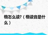 橹怎么读?（橹读音是什么）