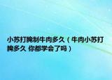 小苏打腌制牛肉多久（牛肉小苏打腌多久 你都学会了吗）