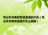 笔记本充电时有滋滋滋的声音（笔记本充电有滋滋声怎么原因）