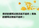 煮好的银耳过夜还能不能吃（煮熟的银耳过夜能不能吃）
