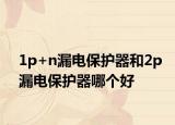 1p+n漏电保护器和2p漏电保护器哪个好
