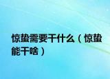 惊蛰需要干什么（惊蛰能干啥）