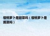樱桃萝卜是甜菜吗（樱桃萝卜是蔬菜吗）