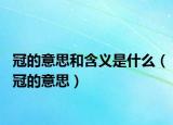 冠的意思和含义是什么（冠的意思）