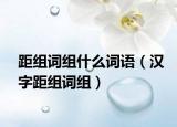 距组词组什么词语（汉字距组词组）