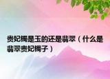贵妃镯是玉的还是翡翠（什么是翡翠贵妃镯子）