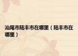汕尾市陆丰市在哪里（陆丰市在哪里）