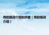 传的组词介绍和拼音（传的组词介绍）