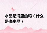 水晶是海里的吗（什么是海水晶）