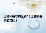 玉髓和翡翠的区别?（玉髓和翡翠的对比）