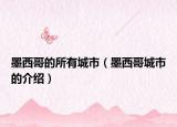 墨西哥的所有城市（墨西哥城市的介绍）