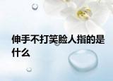 伸手不打笑脸人指的是什么
